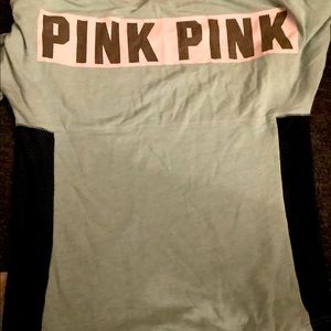 Pink campus pullover euc